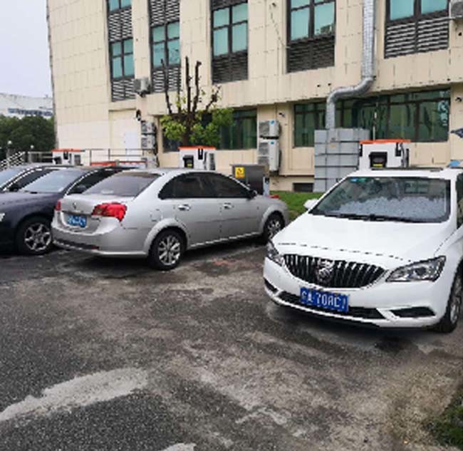 최신 회사 사례 치산 현 EV 충전소